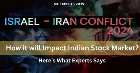 israel war impact on indian stock market